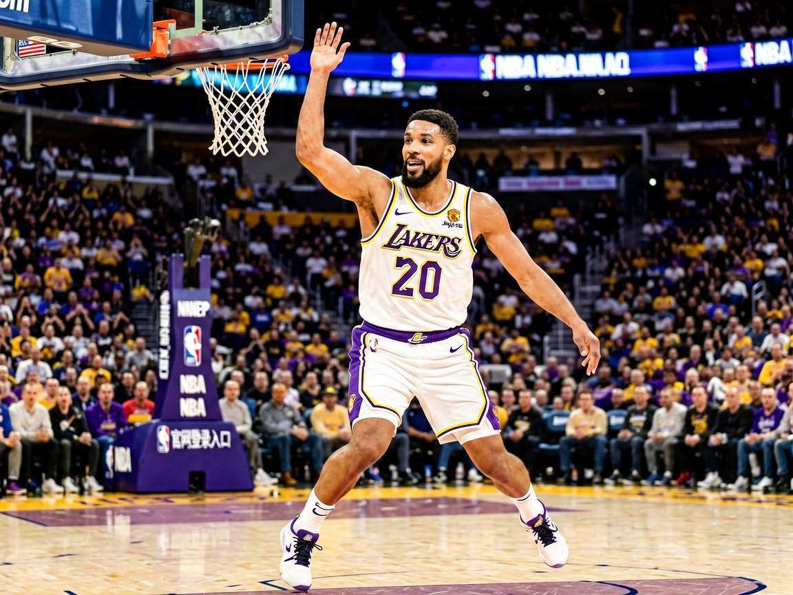 NBA湖人勇士比赛现场